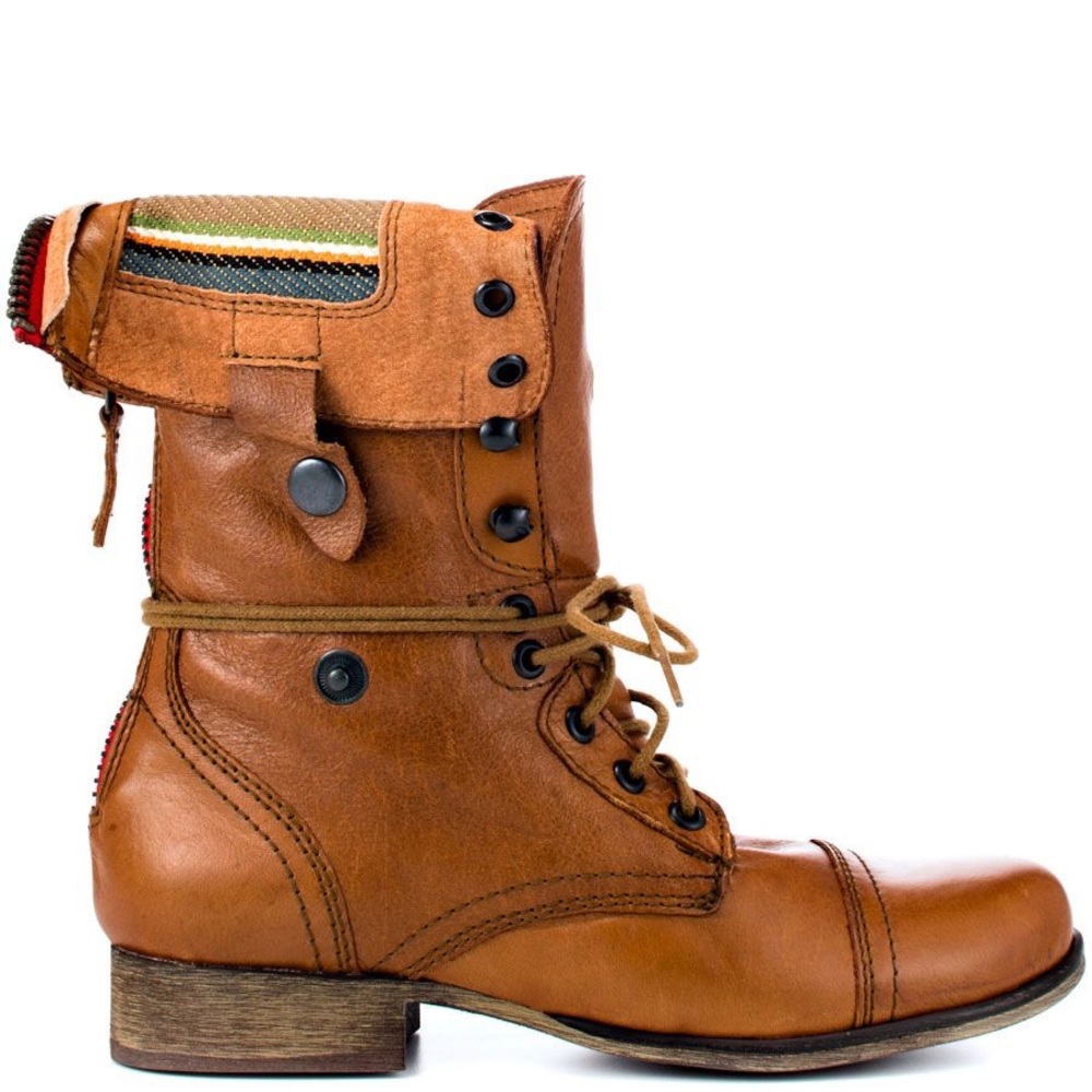 STEVE MADDEN CAMARRO COMBAT BOOT